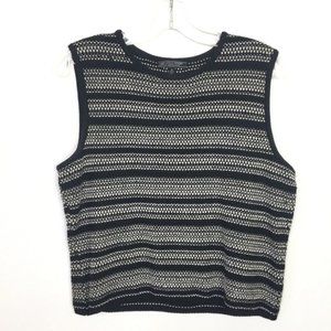 St. John Sport Sleeveless Shell Top Medium 1342